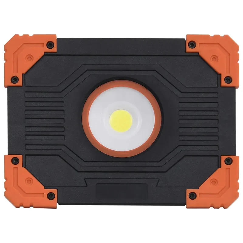 Projecteur à LED portable 16,5 x 10 x 12,5 cm illuminant 500 lumens économe en énergie en abs noir 02_0046119