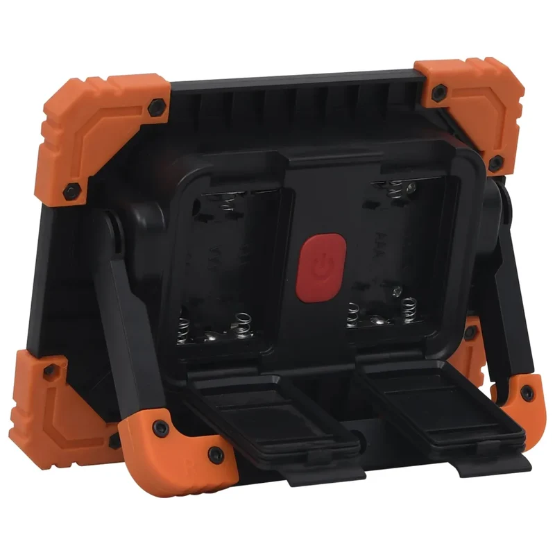Projecteur à LED portable 16,5 x 10 x 12,5 cm illuminant 500 lumens économe en énergie en abs noir 02_0046119