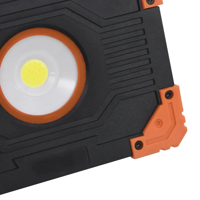 Projecteur à LED portable 16,5 x 10 x 12,5 cm illuminant 500 lumens économe en énergie en abs noir 02_0046119
