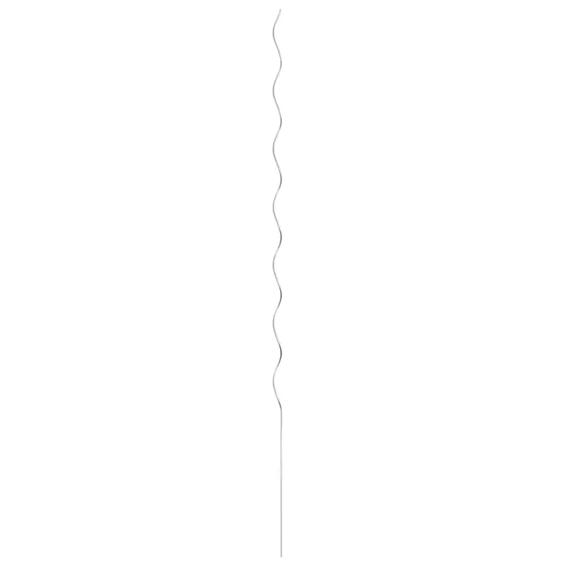 Lot de 5 supports de plantes en spirale 170 x 6 x 6 cm pour tomates légumes jardin en acier galvanisé vert 02_0046076