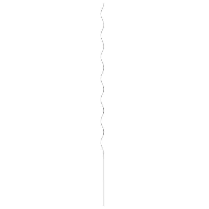 Lot de 5 supports de plantes en spirale 170 x 6 x 6 cm pour tomates légumes jardin en acier galvanisé vert 02_0046076