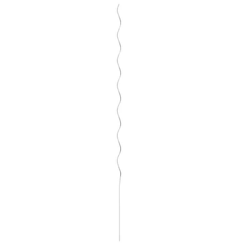 Lot de 5 supports de plantes en spirale 170 x 6 x 6 cm pour tomates légumes jardin en acier galvanisé vert 02_0046076