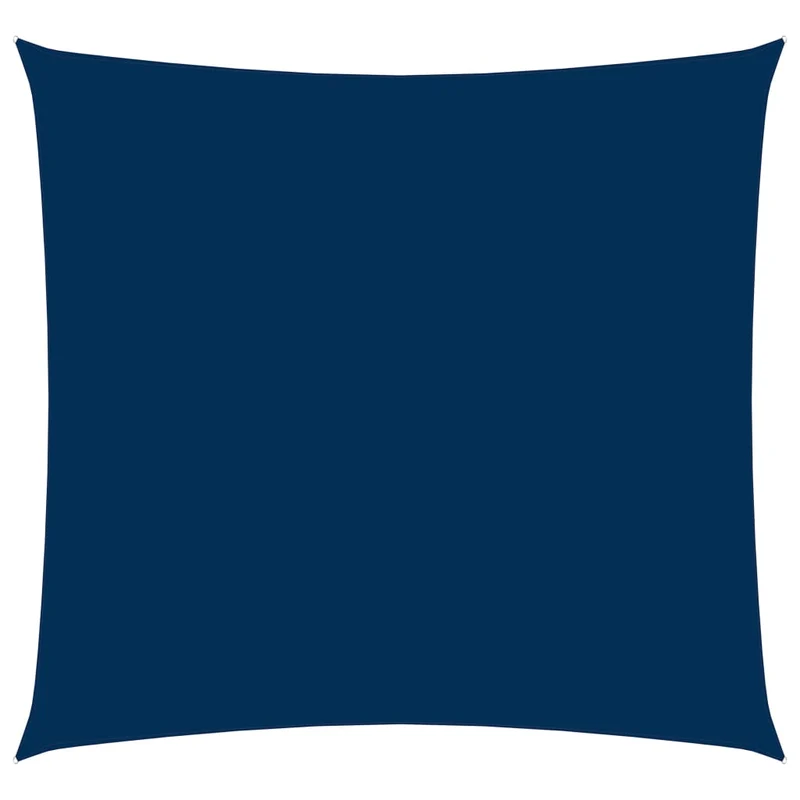 Voile toile d'ombrage parasol tissu oxford carré 6 x 6 m bleu 02_0009526