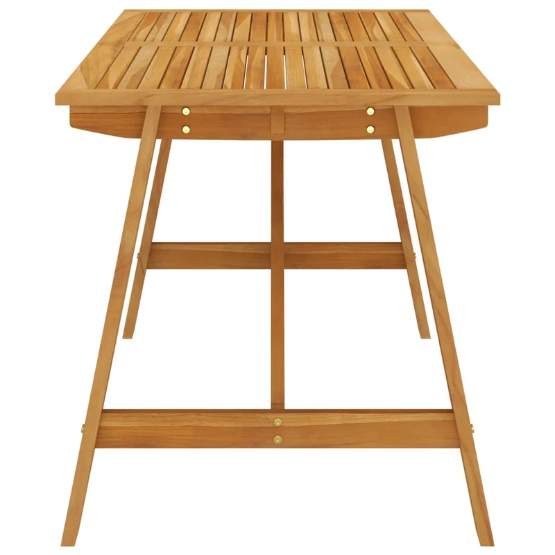 Mobilier de salle à manger de jardin 7 pièces bois d'acacia solide 02_0014597