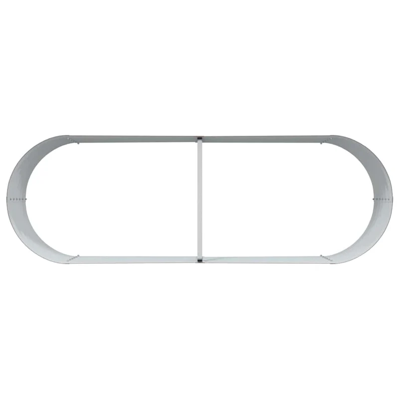 Jardin surélevé moderne extérieur esthétique minimaliste 240 x 80 x 44 cm en acier marron 02_0058958
