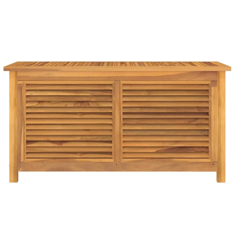 Boîte de rangement jardin et sac 114 x 50 x 58 cm bois massif teck 02_0013130