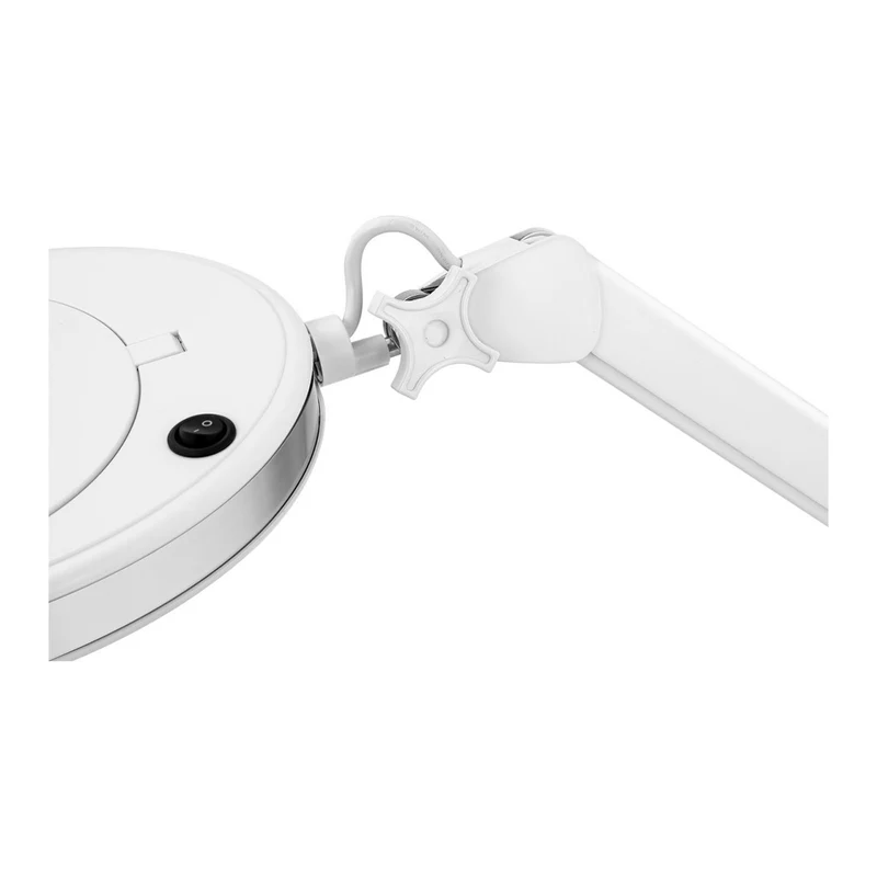 Lampe-loupe 10 watts avec pied à roulettes blanc 14_0002208