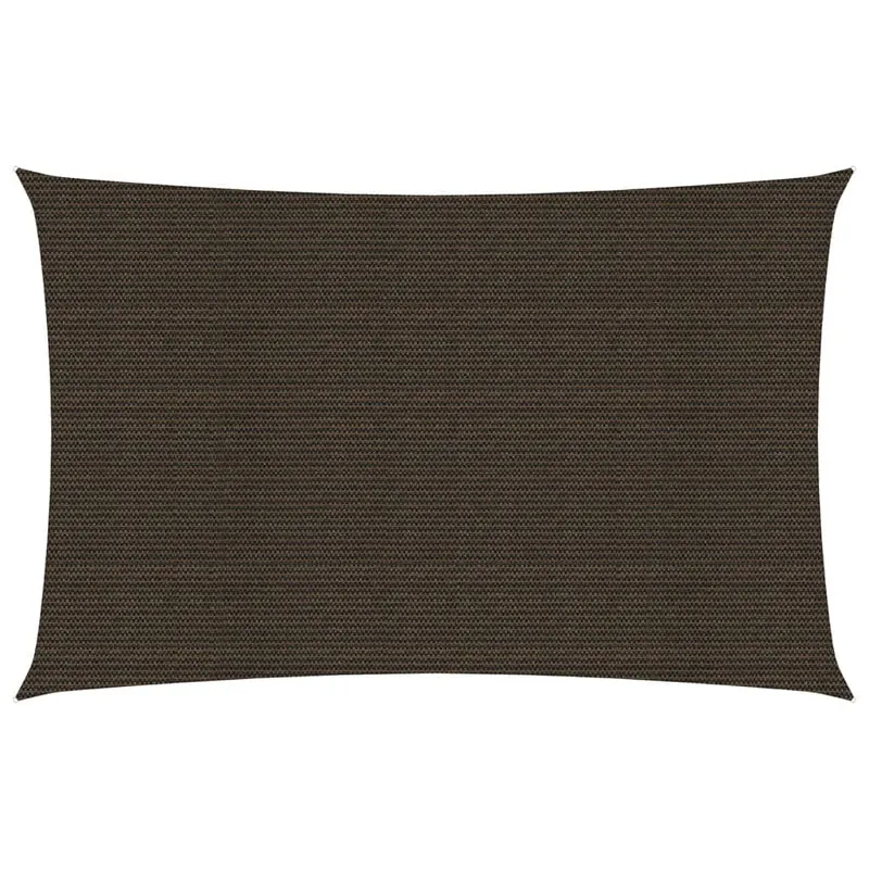 Voile d'ombrage 160 g/m² marron 6 x 8 m PEHD 02_0009179