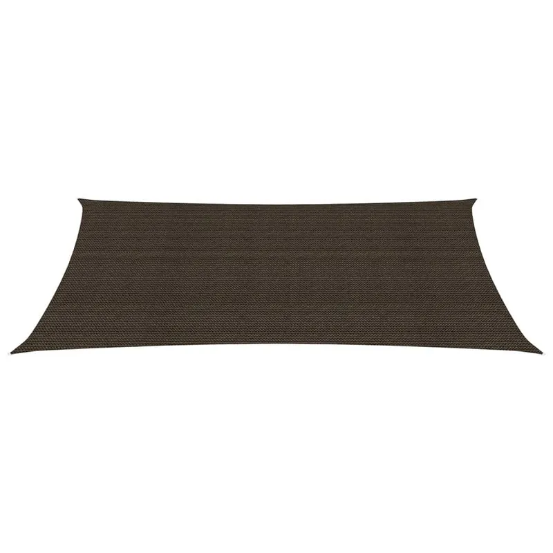 Voile d'ombrage 160 g/m² marron 6 x 8 m PEHD 02_0009179