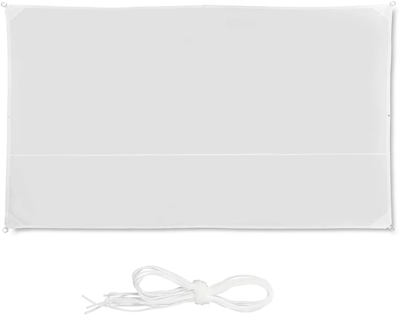 Voile d'ombrage rectangle 2 x 4 m blanc 13_0002931_2