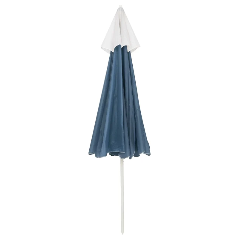 Parasol de plage bleu 240 cm 02_0008382