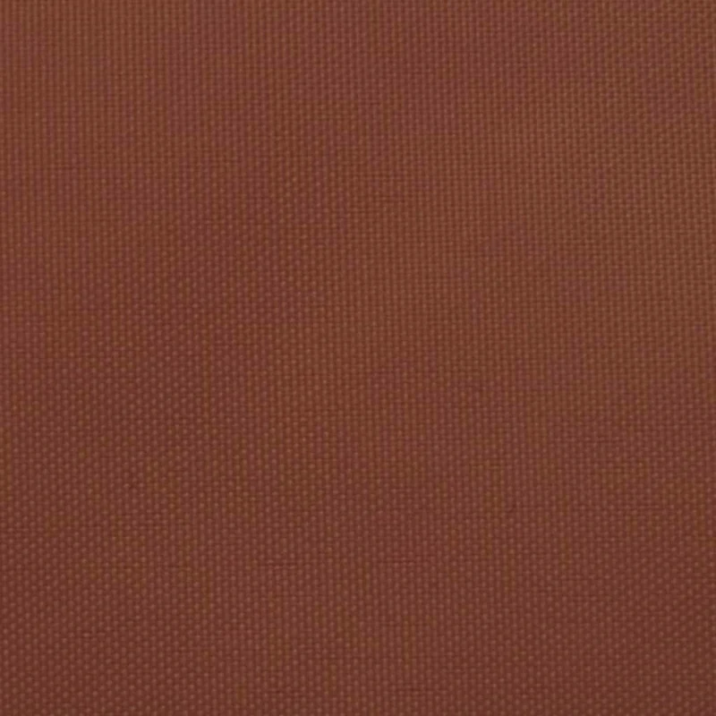 Voile toile d'ombrage parasol tissu oxford carré 7 x 7 m terre cuite 02_0009545