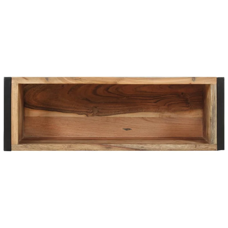 Jardinière 60 x 20 x 68 cm bois de récupération massif 02_0000806