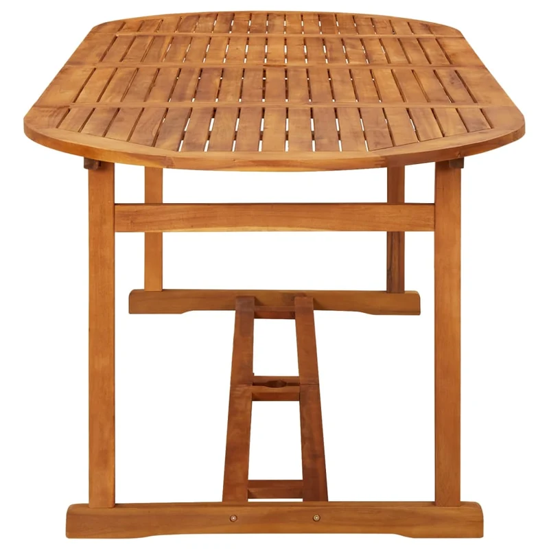 Ensemble de salle à manger de jardin meuble extérieur 9 pièces avec coussins gris 02_0014072