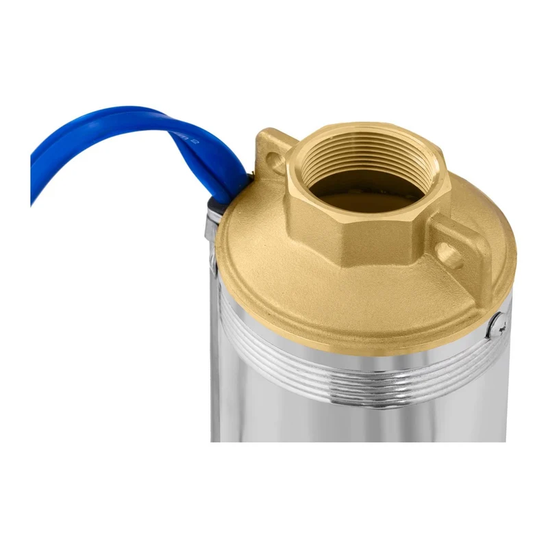 Pompe immergée pompe de puits submersible refoulement - 4800 L/h - 750 Watts - acier inoxydable 14_0002968