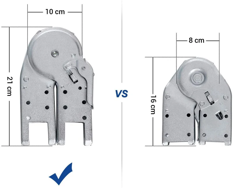 Échelle en alu pliable et multifonctionnelle avec 2 montants résistante à 150kg 12_0000473