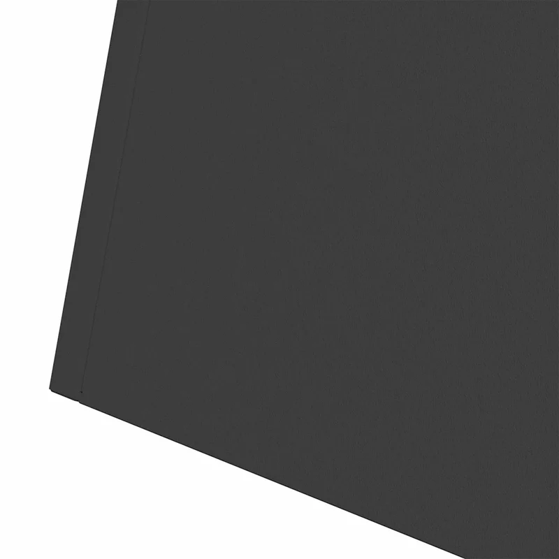 Lot de 2 jardinières à pilier 35 x 35 x 73 cm pour extérieur design moderne style contemporain en plastique noir 02_0052397