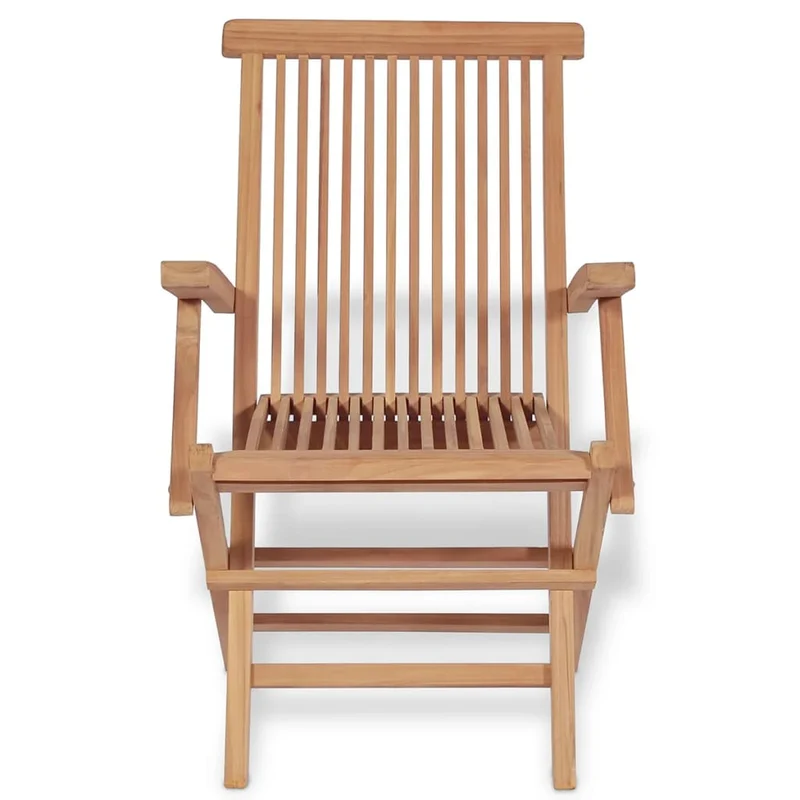 Mobilier à dîner de jardin 5 pièces bois de teck massif 02_0014770