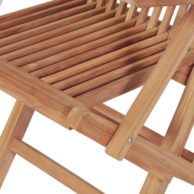 Mobilier à dîner de jardin 5 pièces bois de teck massif 02_0014770