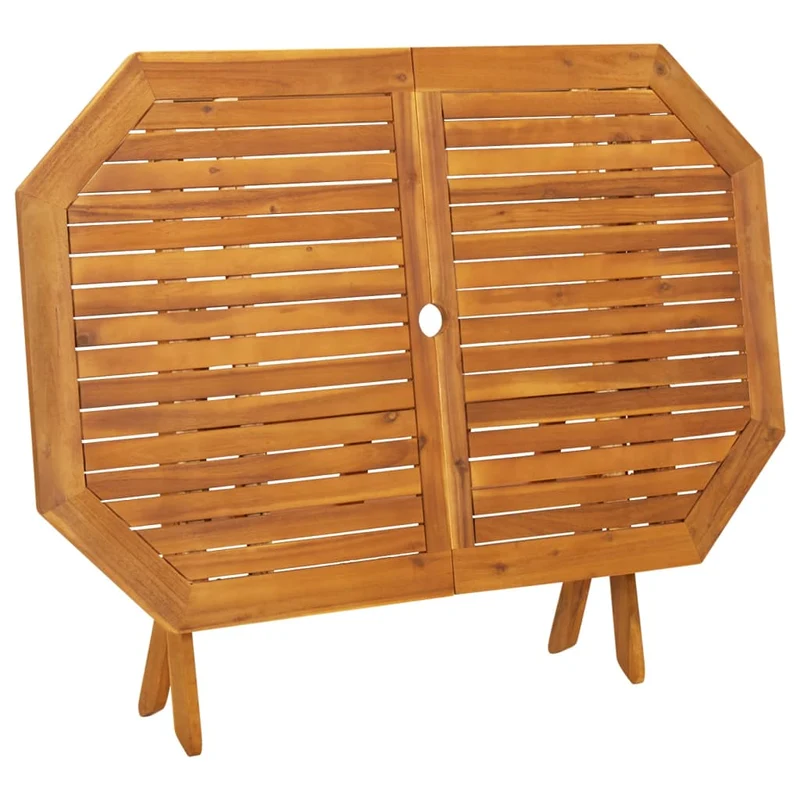 Mobilier à dîner de jardin 5 pièces bois d'acacia solide 02_0014768