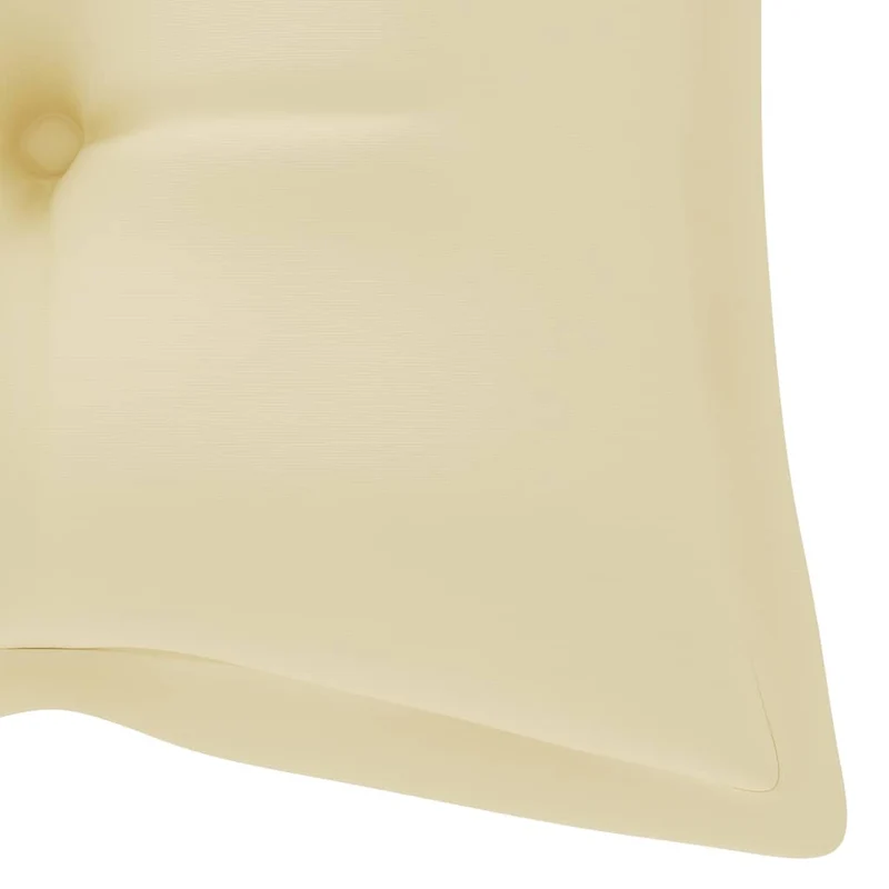 Banc de jardin meuble de patio d'extérieur terrasse avec coussin 120 cm bois d'acacia massif 02_0011356