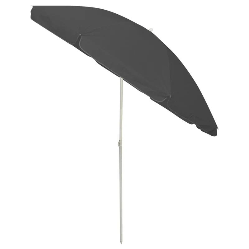 Parasol de plage 240 cm anthracite 02_0008375