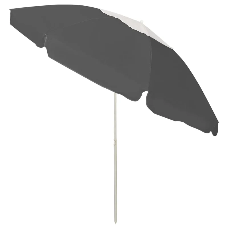 Parasol de plage 240 cm anthracite 02_0008374