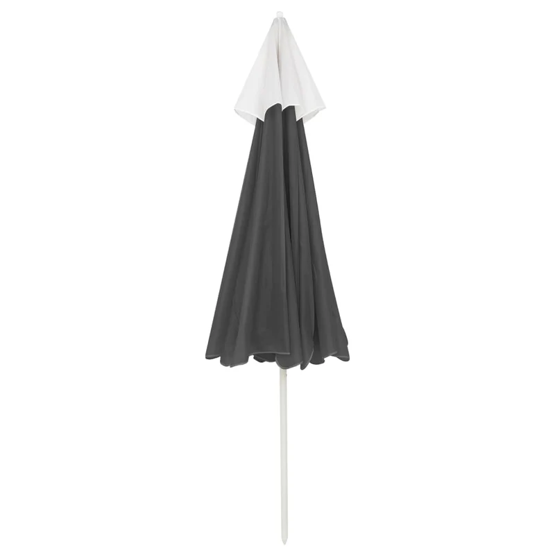 Parasol de plage 240 cm anthracite 02_0008374