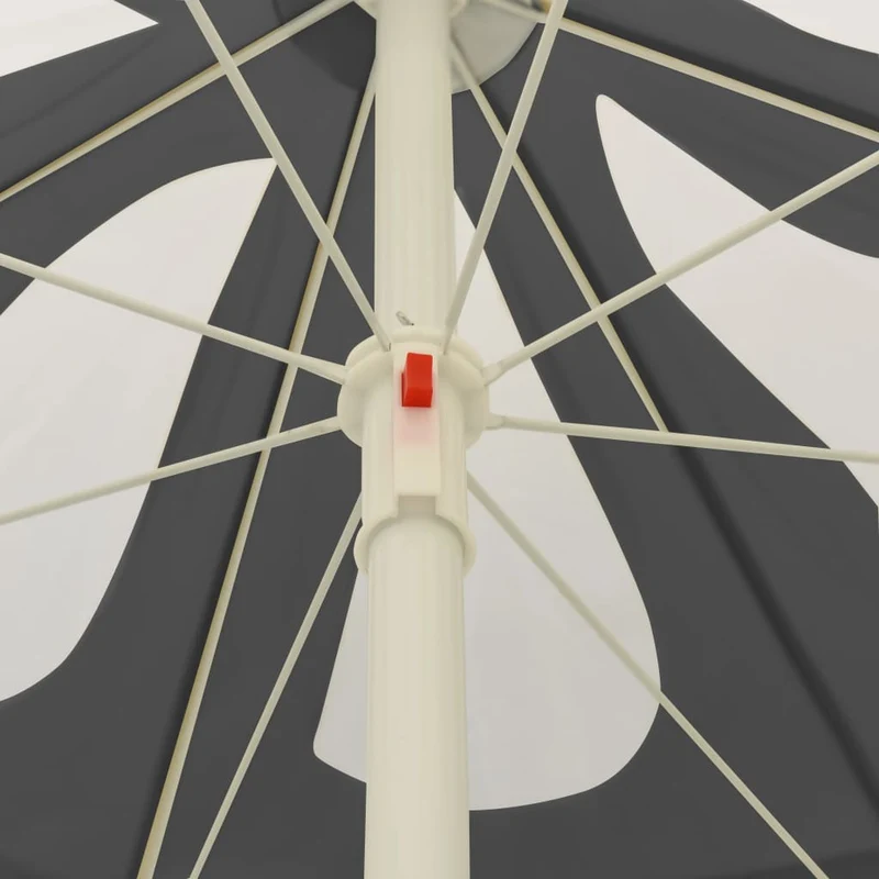 Parasol de plage 240 cm anthracite 02_0008374