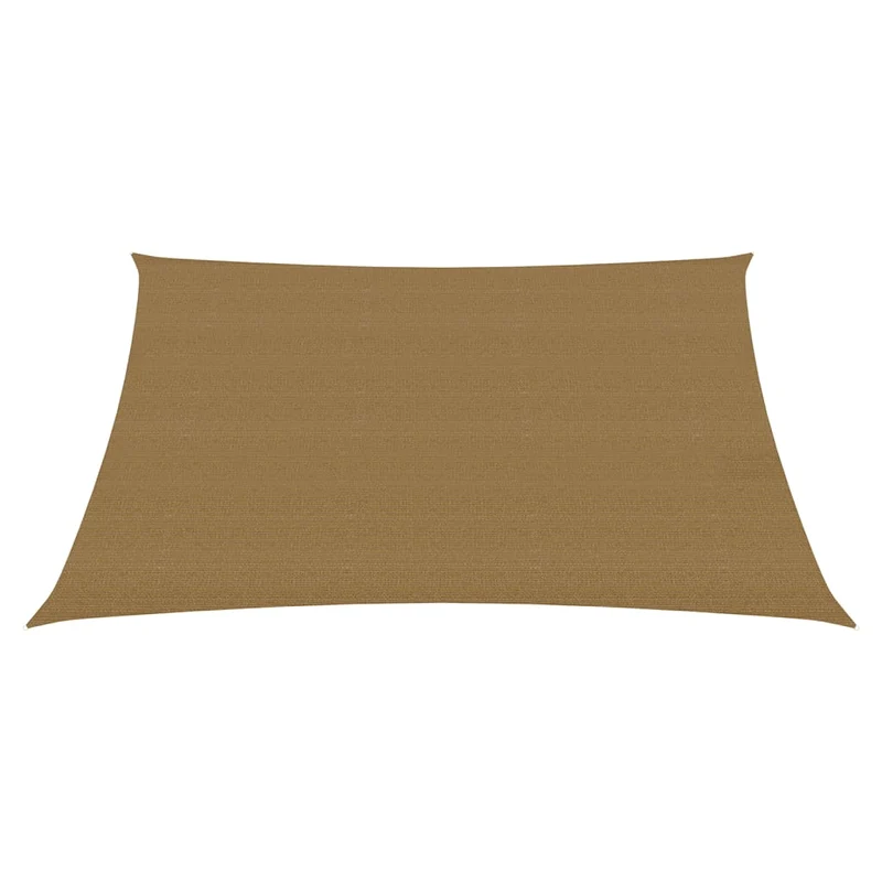 Voile d'ombrage 160 g/m² taupe 3 x 3 m PEHD 02_0009311