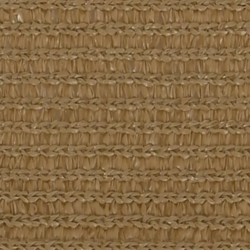 Voile d'ombrage 160 g/m² taupe 3 x 3 m PEHD 02_0009311