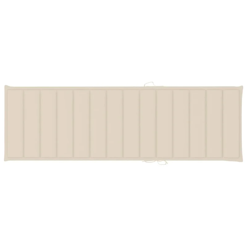 Transat chaise longue bain de soleil lit de jardin terrasse meuble d'extérieur avec coussin bois d'acacia solide 02_0012368