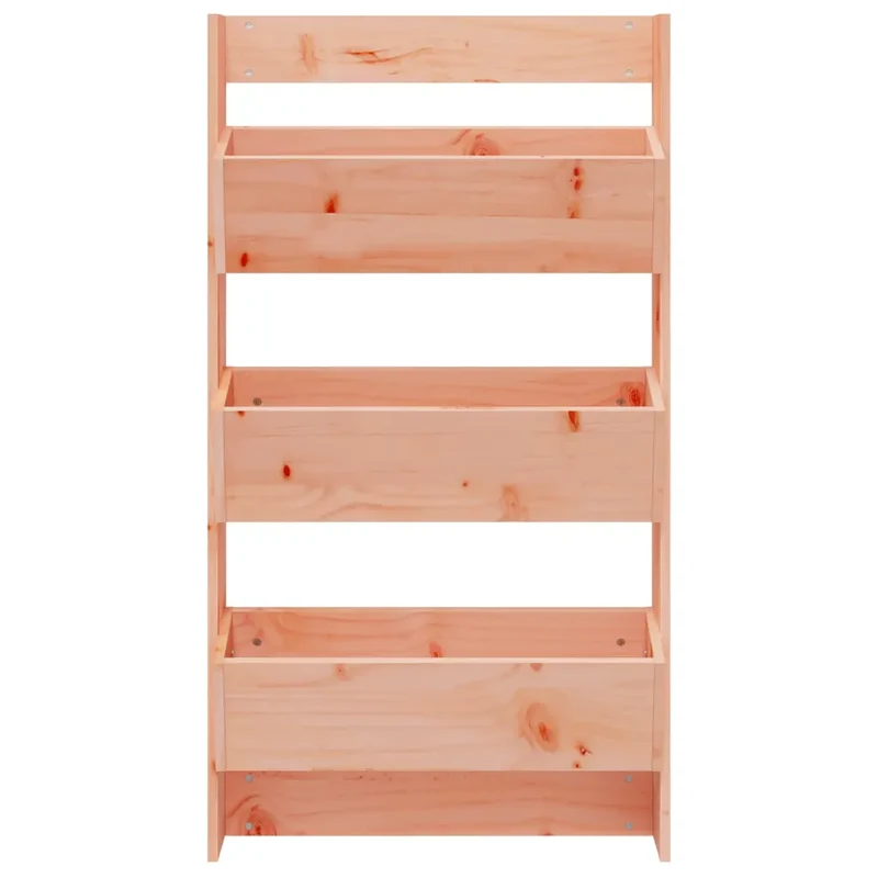 Jardinière murale en bois de douglas massif 60 x 18,5 x 110 cm design vertical ergonomique jardin moderne 02_0048494