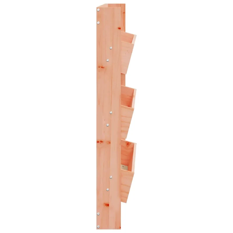 Jardinière murale en bois de douglas massif 60 x 18,5 x 110 cm design vertical ergonomique jardin moderne 02_0048494