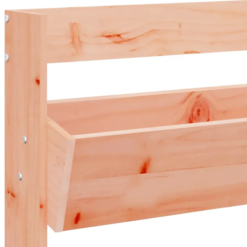 Jardinière murale en bois de douglas massif 60 x 18,5 x 110 cm design vertical ergonomique jardin moderne 02_0048494