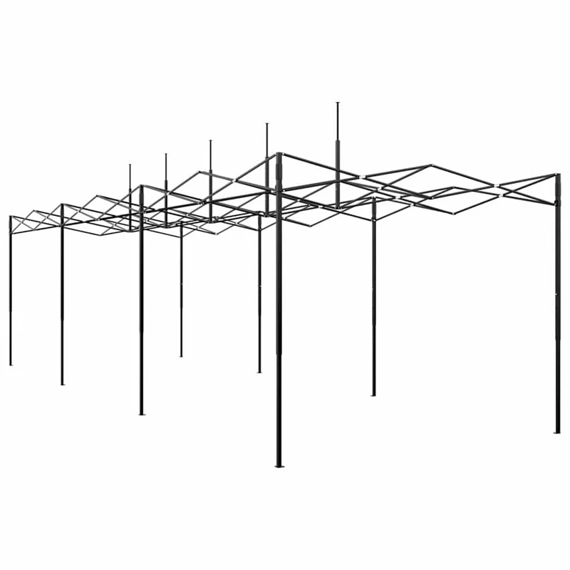 Serre rectangulaire pliable design moderne jardin 290 x 870 x 315 cm en fer vert 02_0058863