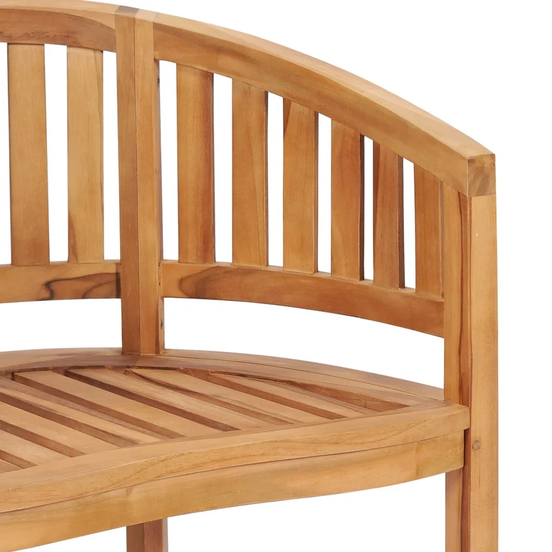 Salon de jardin meuble d'extérieur ensemble de mobilier 4 pièces en forme de banane bois de teck solide 02_0016250