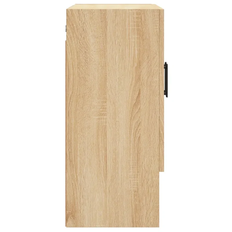 Armoire murale espace de rangement pratique 60 x 31 x 70 cm en bois d'ingénierie chêne sonoma 02_0048771