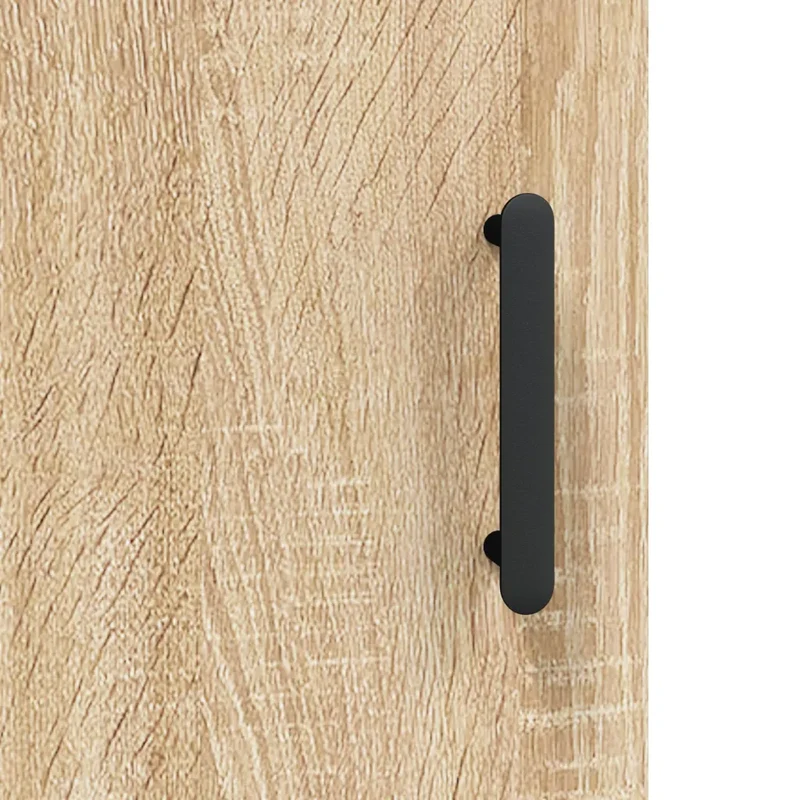 Armoire murale espace de rangement pratique 60 x 31 x 70 cm en bois d'ingénierie chêne sonoma 02_0048771