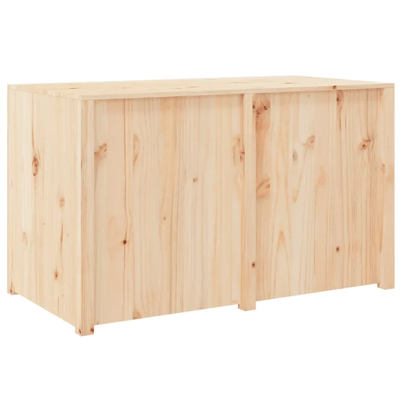 Armoire de cuisine d'extérieur modulable design rustique jardin 106 x 55 x 64 cm en bois de pin massif 02_0049228