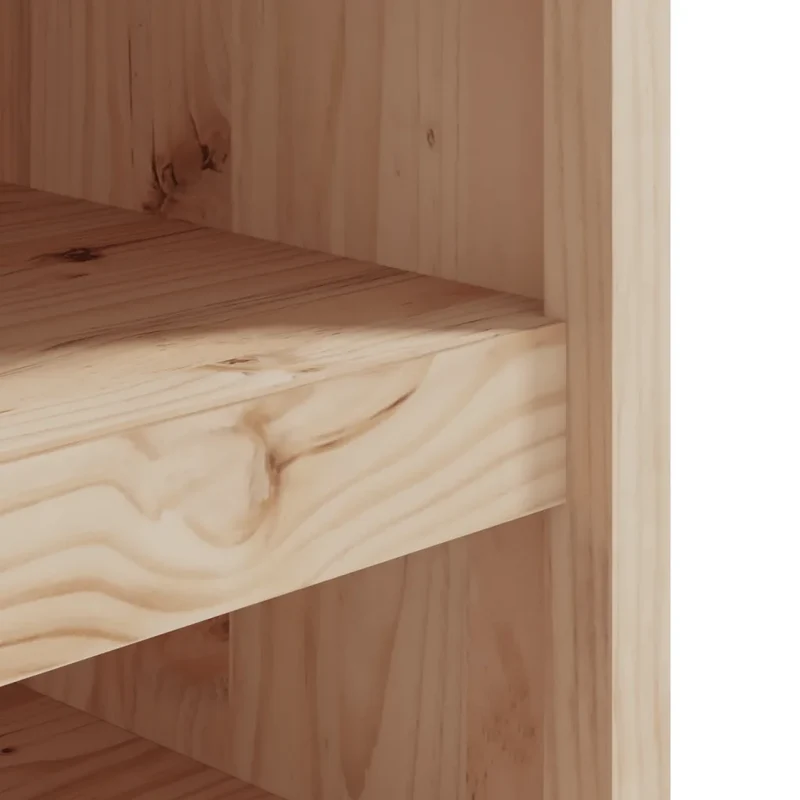 Armoire de cuisine d'extérieur modulable design rustique jardin 106 x 55 x 64 cm en bois de pin massif 02_0049228