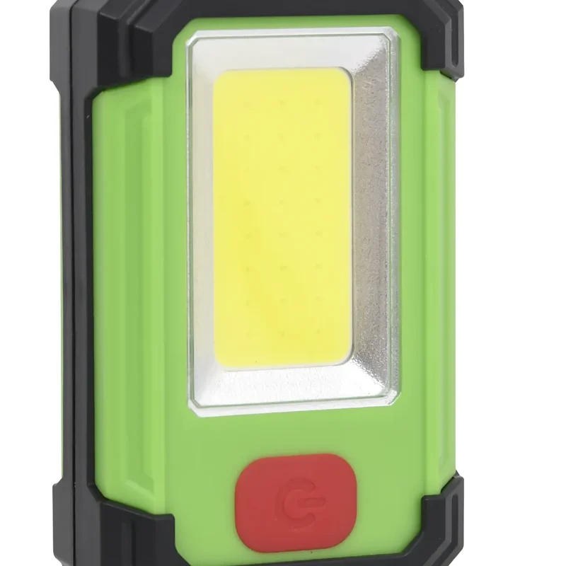 Projecteur LED portable lumineux 7 x 4 x 11,5 cm 350 lumens avec charge solaire en ABS blanc froid 02_0046118