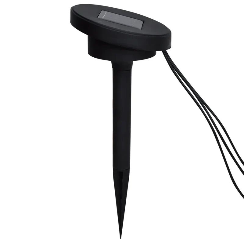 Lot de 6 lampes flottantes LED pour étang ou piscine économique autonomie 8 heures en plastique blanc 02_0046369