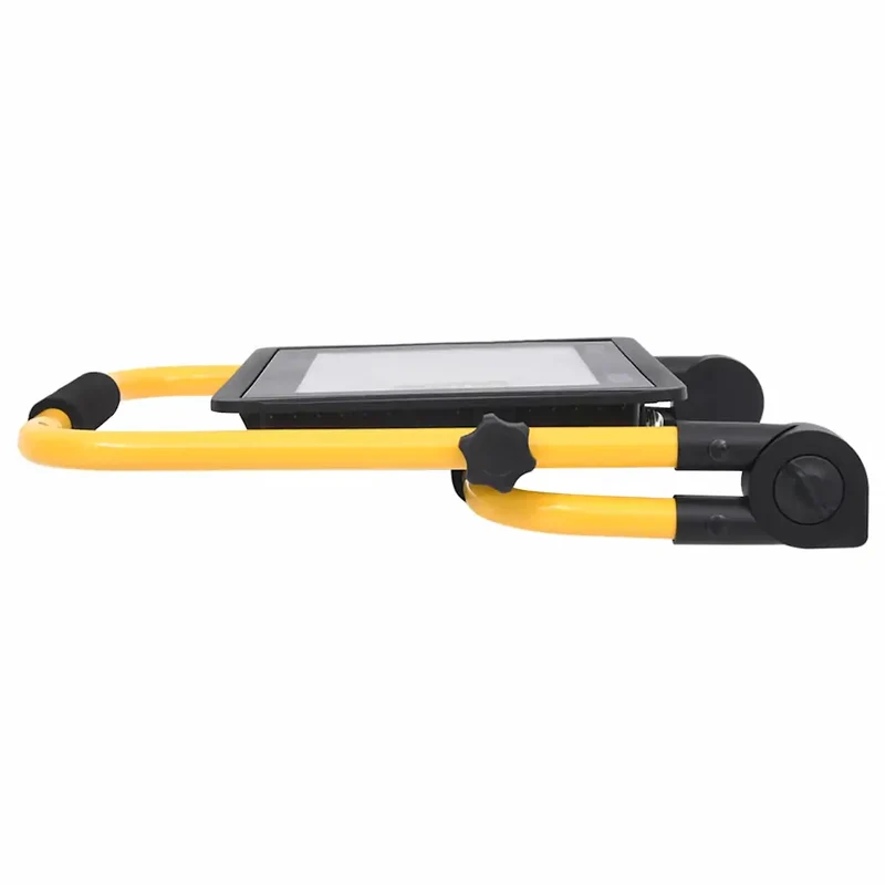 Projecteur à LED pliable 31 x 16 x 35 cm éclairage puissant 7000 lm design ergonomique en aluminium noir 02_0046101