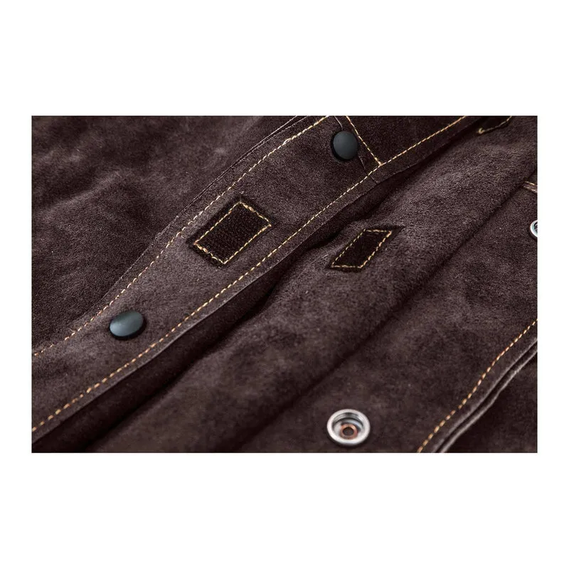 Veste de soudeur en cuir croute de bovin - Taille XL outils atelier 14_0007105