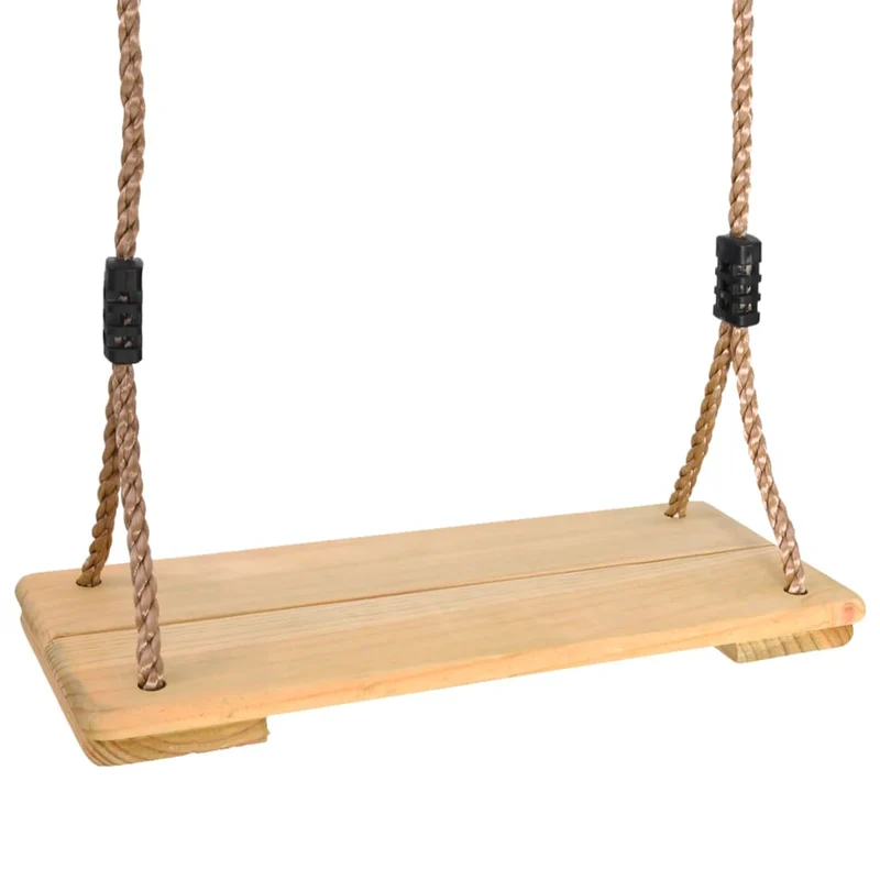 Balançoire à planche 200 cm bois de pin solide 02_0005083