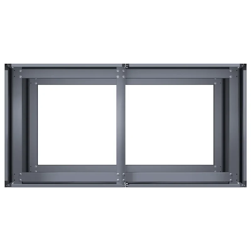 Jardinière moderne extérieure 80 x 40 x 80 cm robuste et esthétique en acier laminé à froid anthracite 02_0051500
