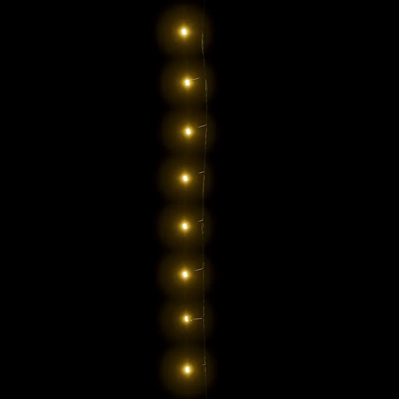 Guirlande lumineuse de Noël 150 LED prolongement 150 cm ambiance cosy intérieure extérieure en PVC blanc chaud 02_0045972