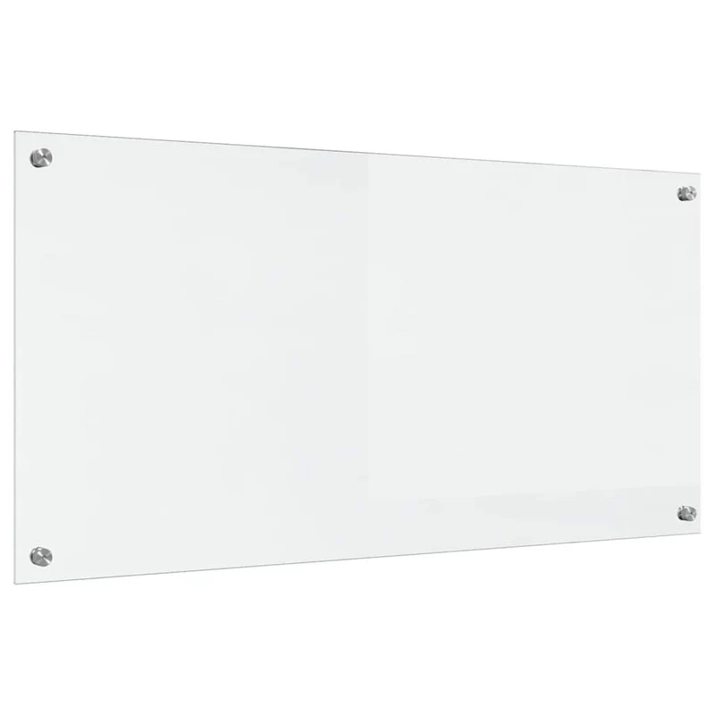 Protection de cuisine en verre trempé 100 x 50 cm durable thermorésistant style moderne 02_0059119