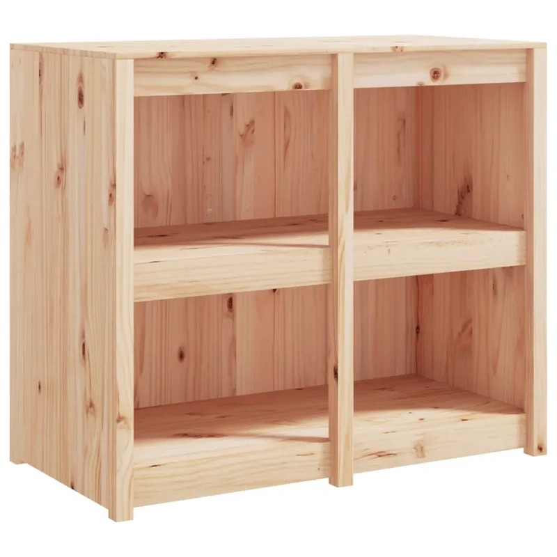 Armoire de cuisine d'extérieur modulable rangement 106 x 55 x 92 cm en bois de pin massif 02_0049236